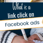 What is a link click on Facebook ads?