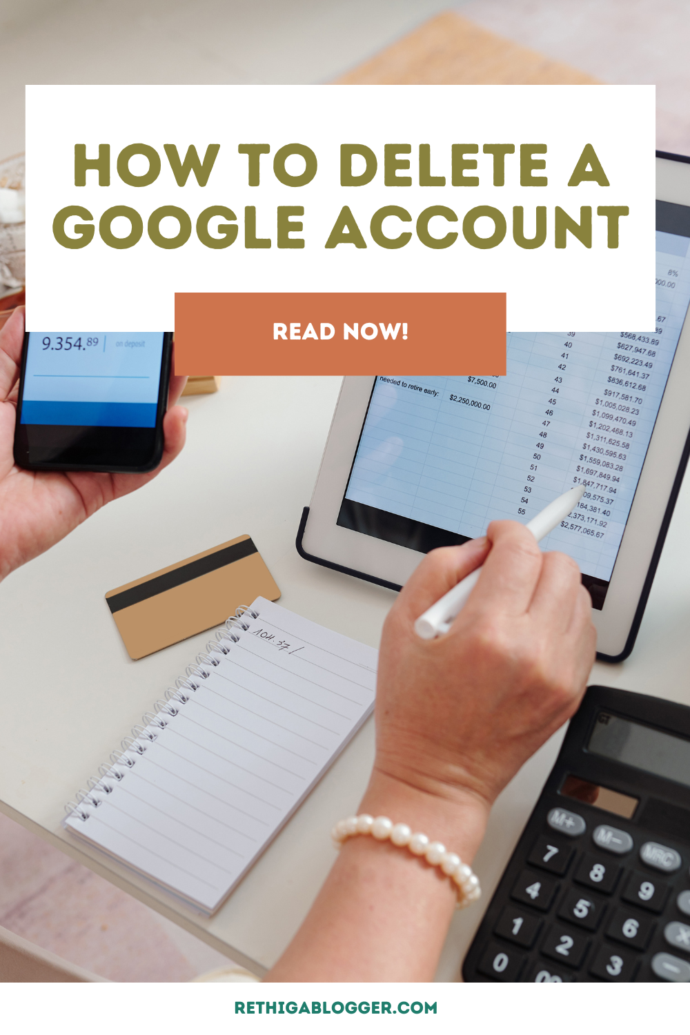 How to Delete a Google Account