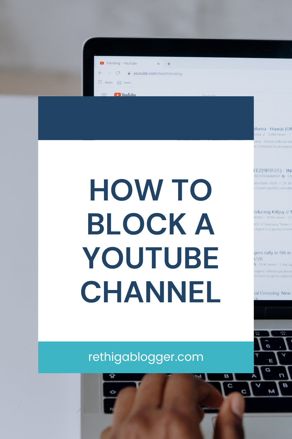 how to block a youtube channel