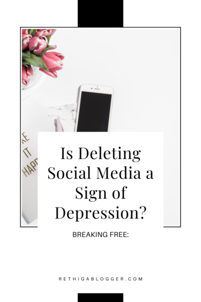Is Deleting Social Media a Sign of Depression?
